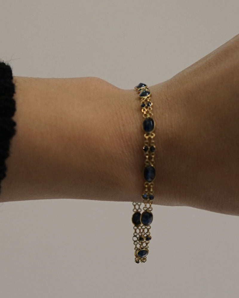 18K Gold x Sapphire Bracelet