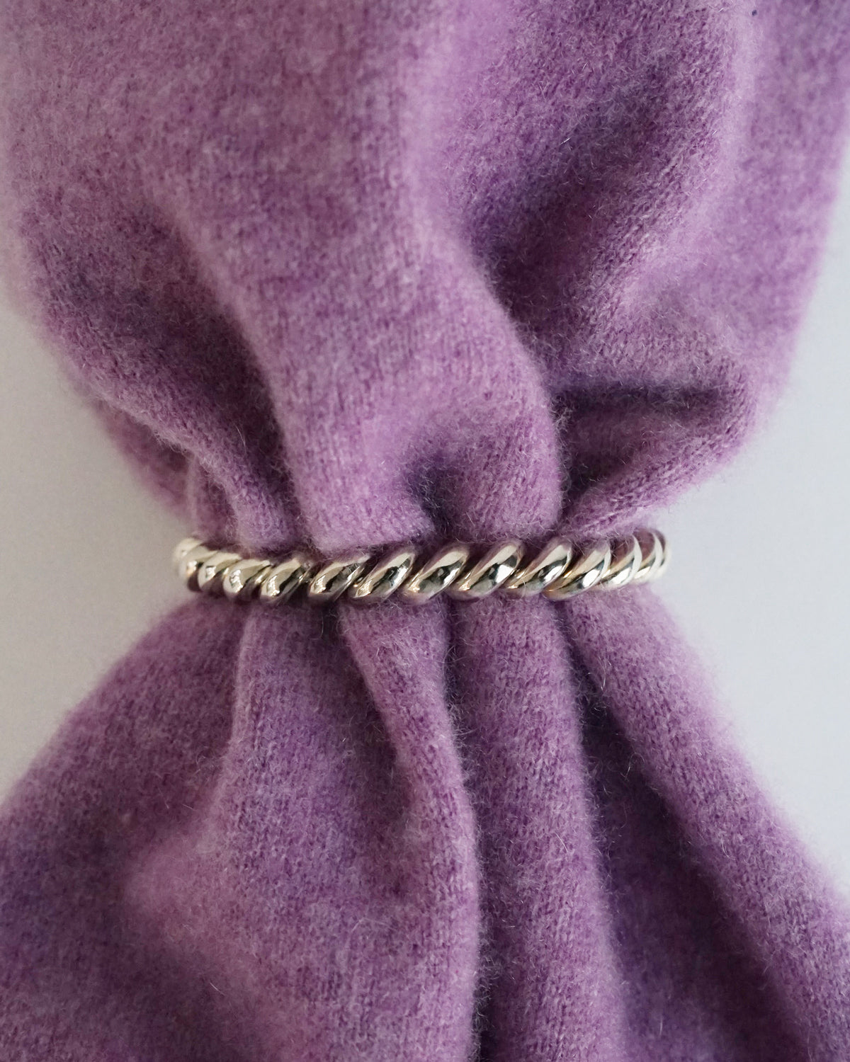 Silver Rope Chain Bracelet