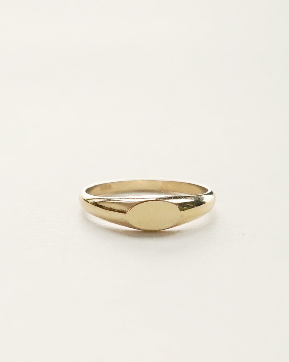 14k Gold Signet Ring