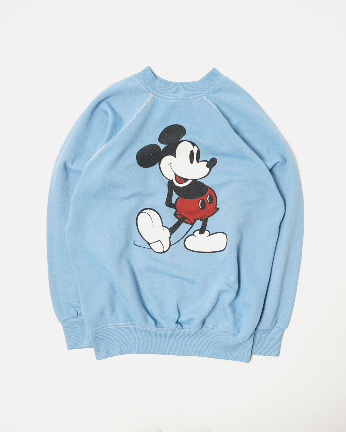 Walt Disney Productions Mickey Mouse Sweatshirt Crew Neck