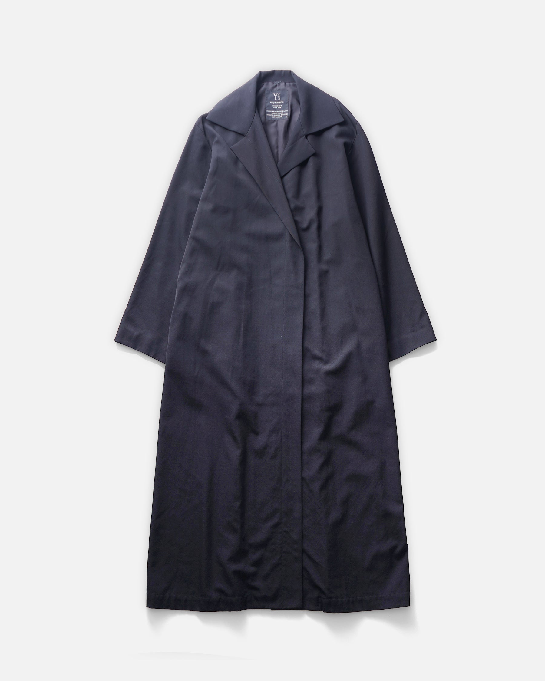 Y's Yohji Yamamoto Wool Long Coat Made in Japan – Front General Store