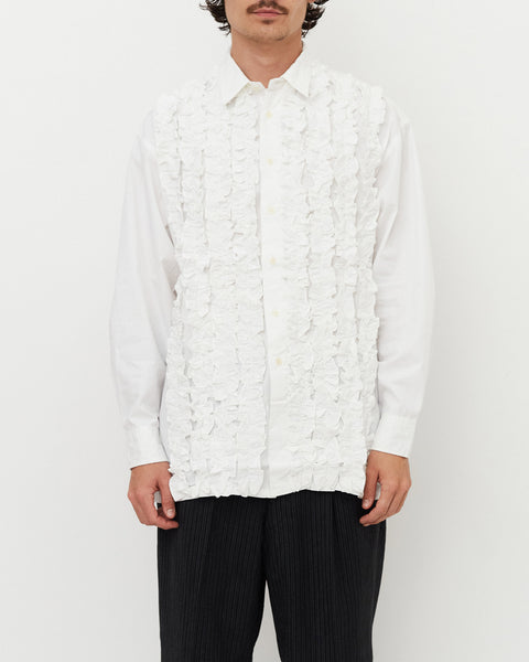 White Ruffle Shirt – Front General Store