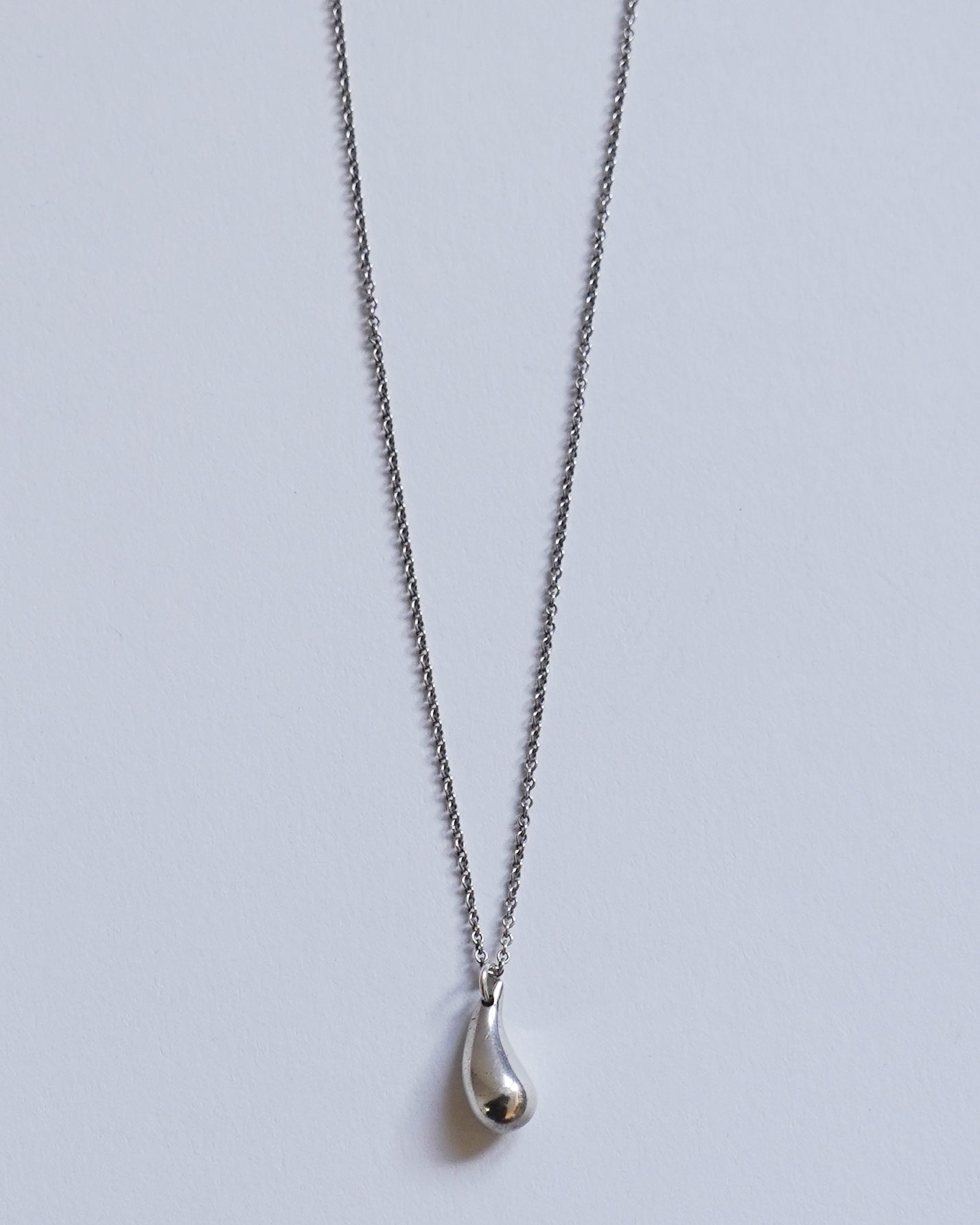 Silver Teardrop Necklace – Front General Store