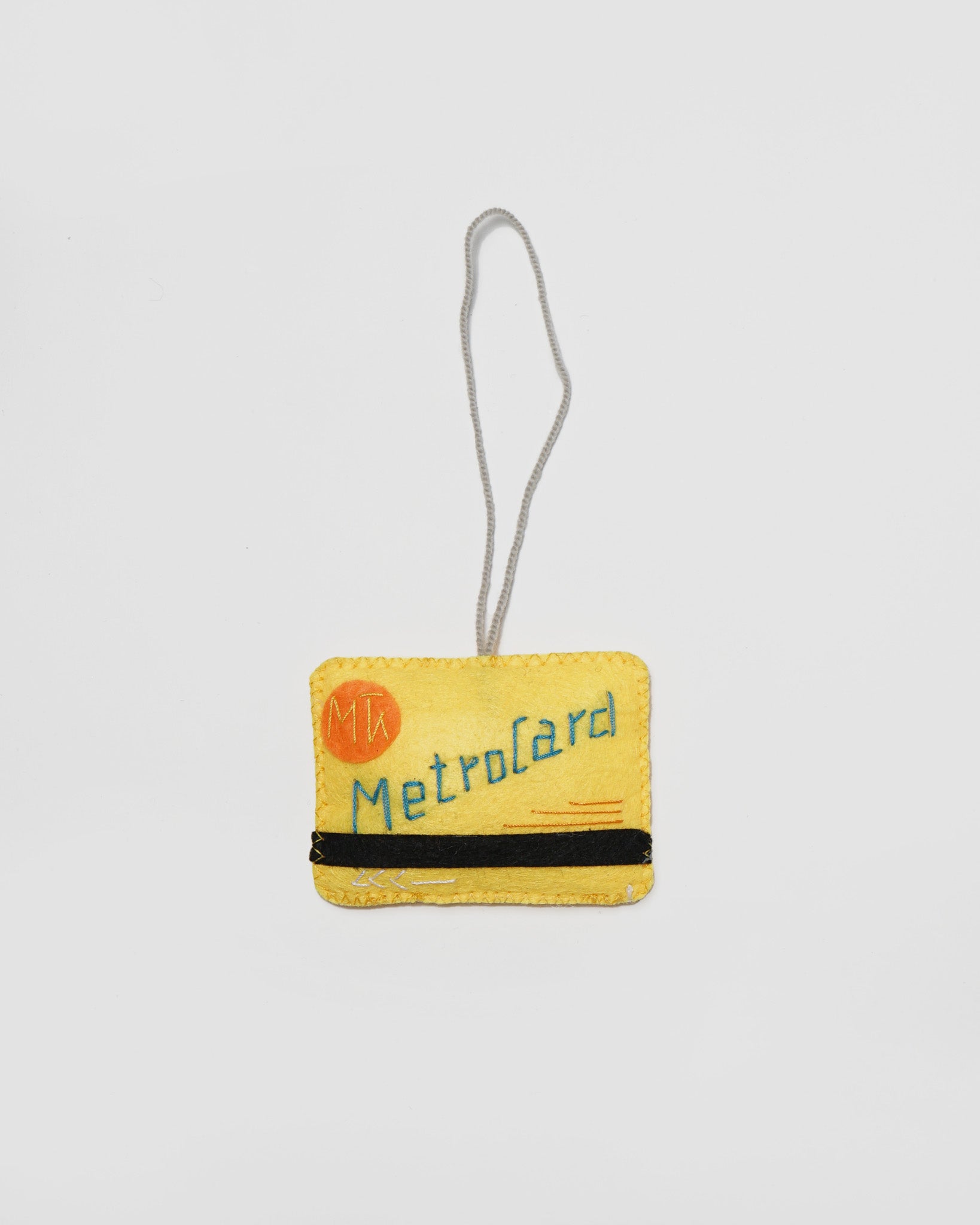 NYC Metrocard Felt Ornament