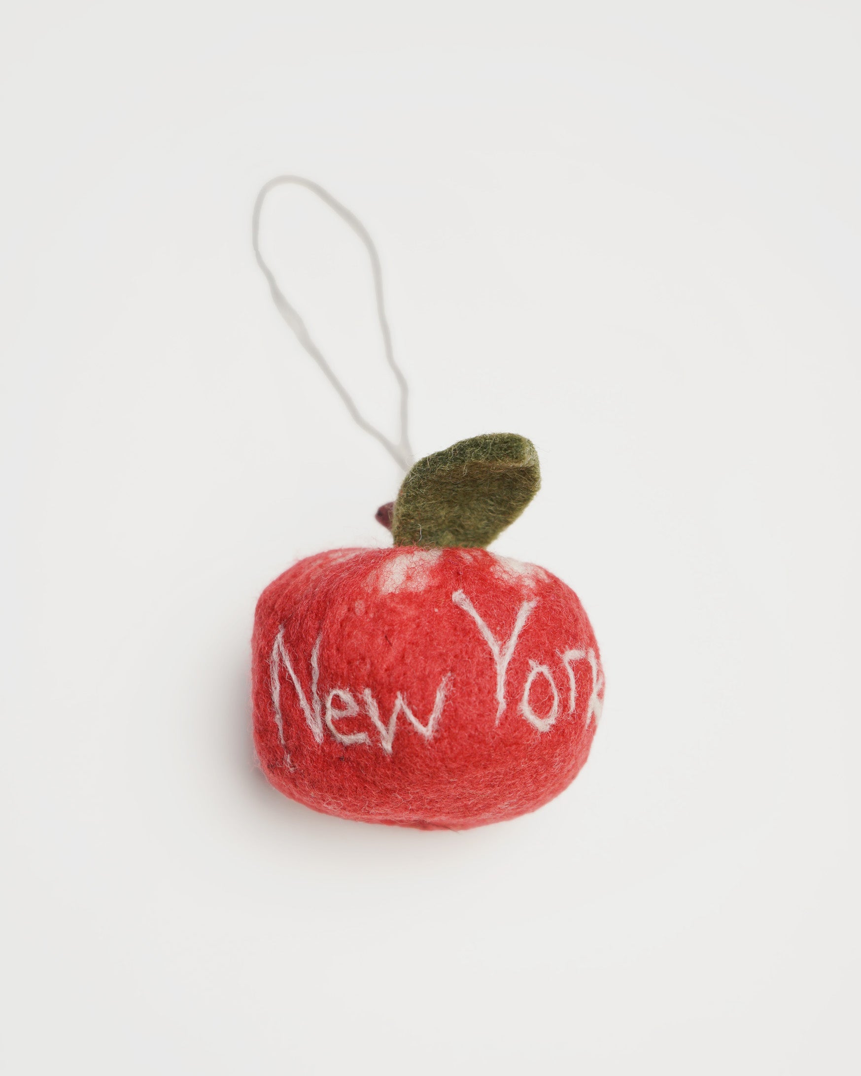 The Big Apple New York Felt Ornament