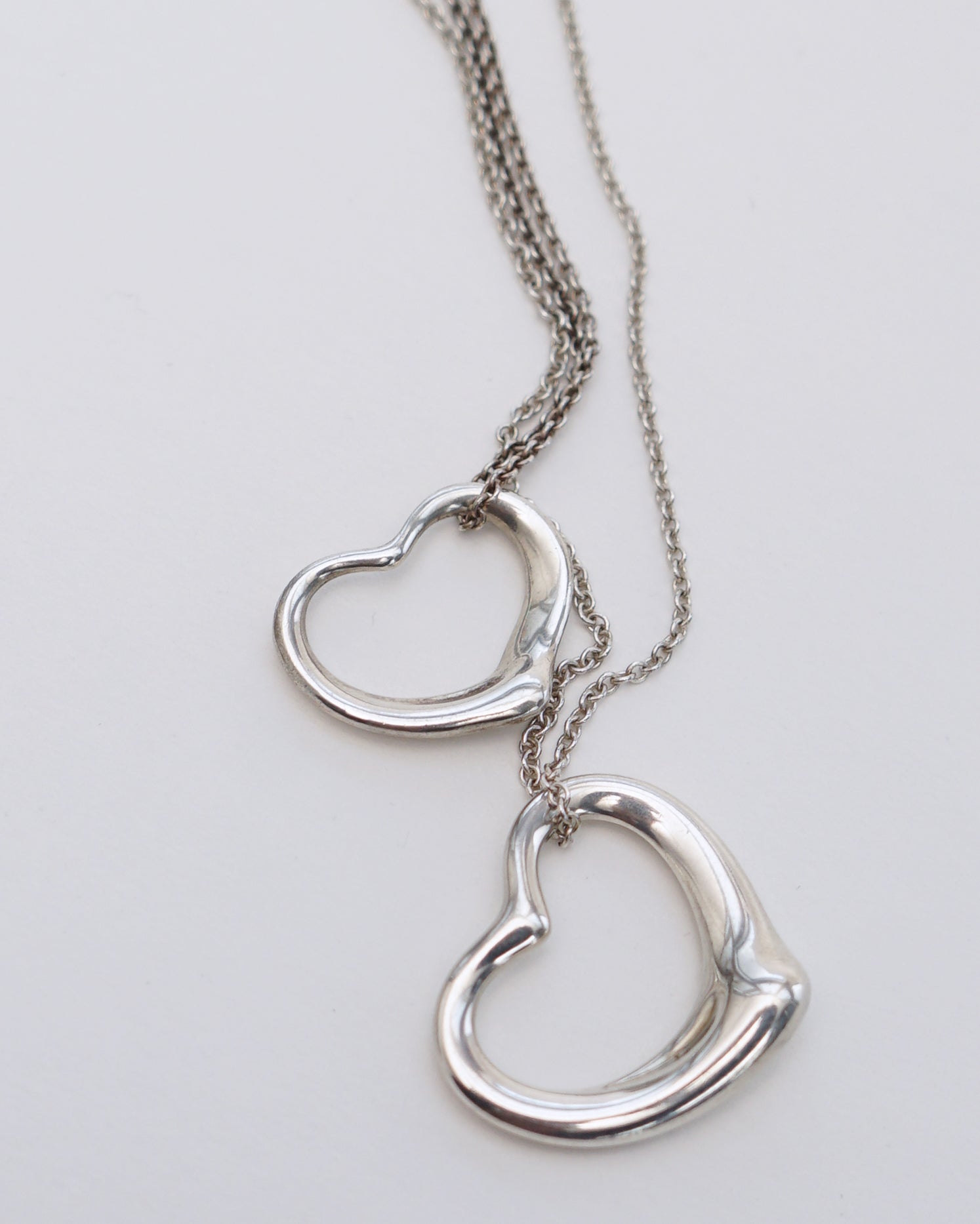 Silver Open Heart Necklace – Front General Store