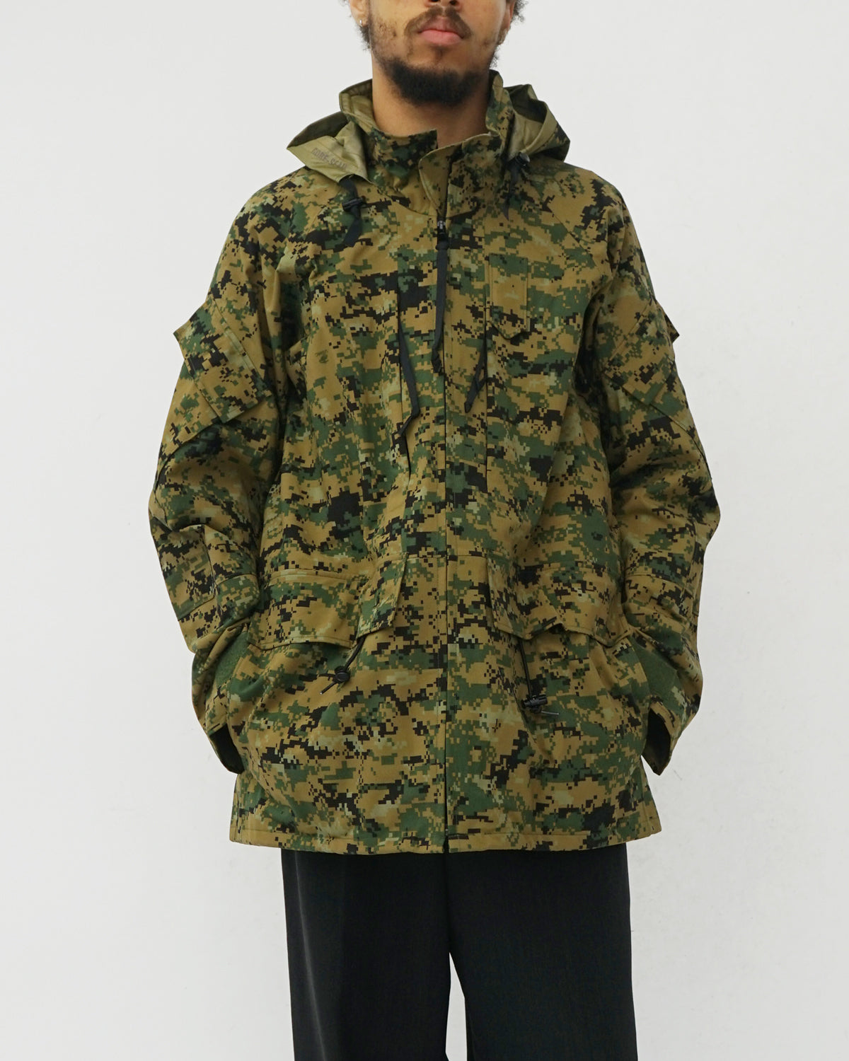 ウェア oops pat market TROOP EXCITEMENT Apecs Gore-tex Parka / Marpat Digital Camo – Front General Store