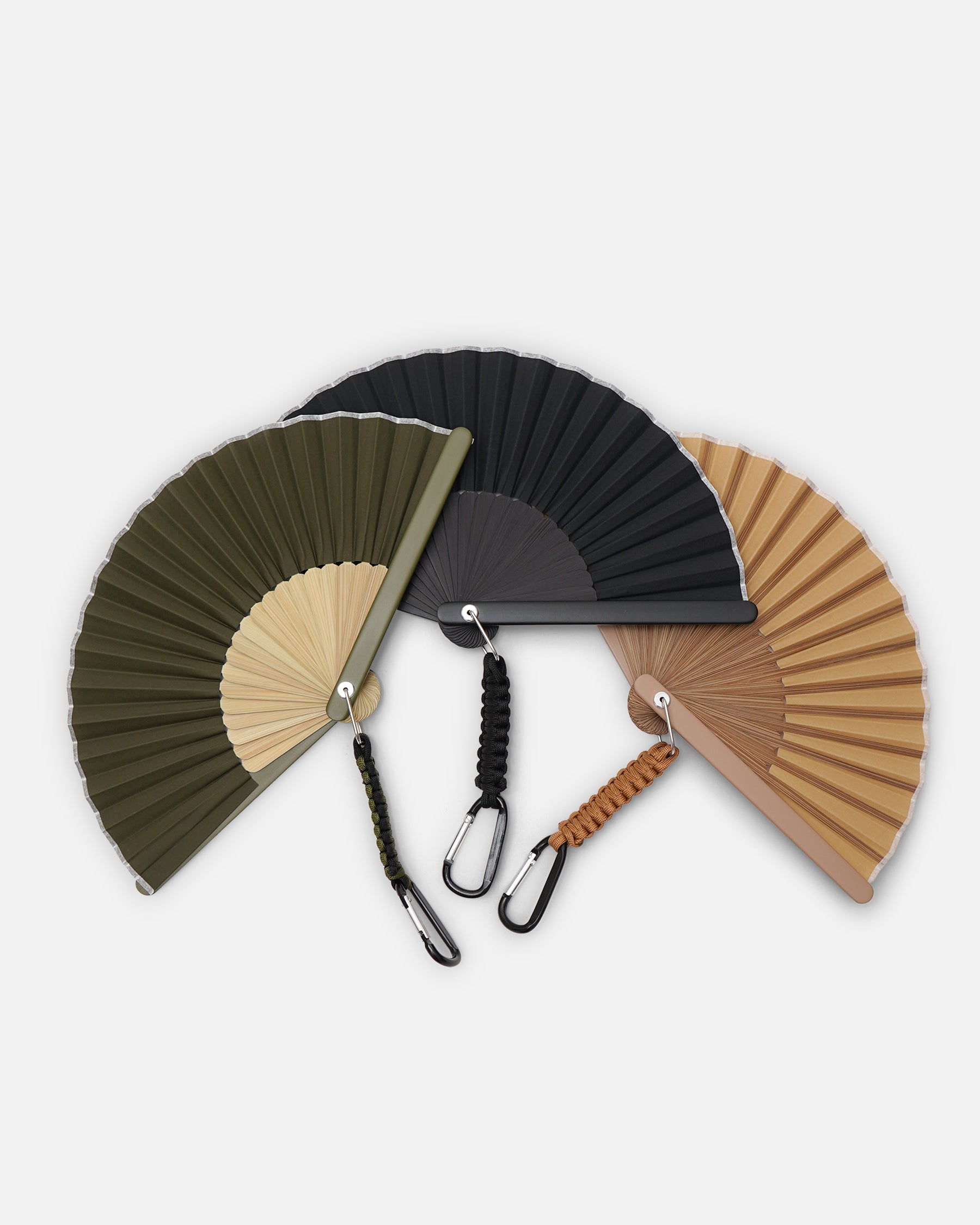 Outdoor Folding Fan with Carabiner – Front General Store