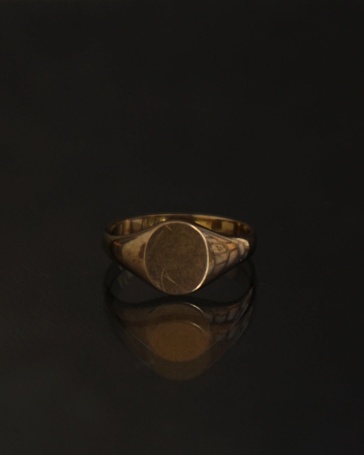 10k Gold Signet Ring