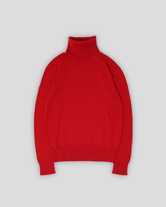 Turtleneck Cashmere/ Silk Sweater
