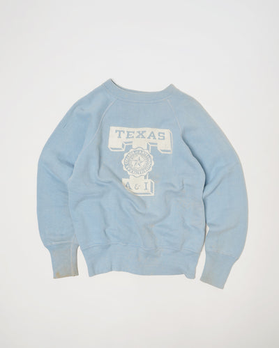1950's Printed Sweatshirts Texas A&I