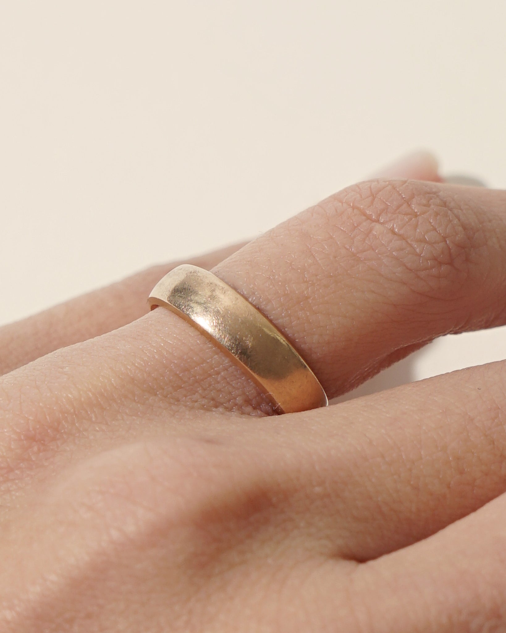 18k Gold Band Ring