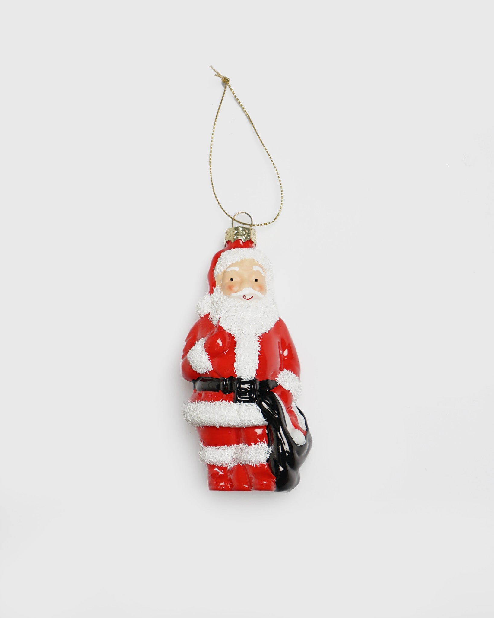 Santa Blow Mold Ornament