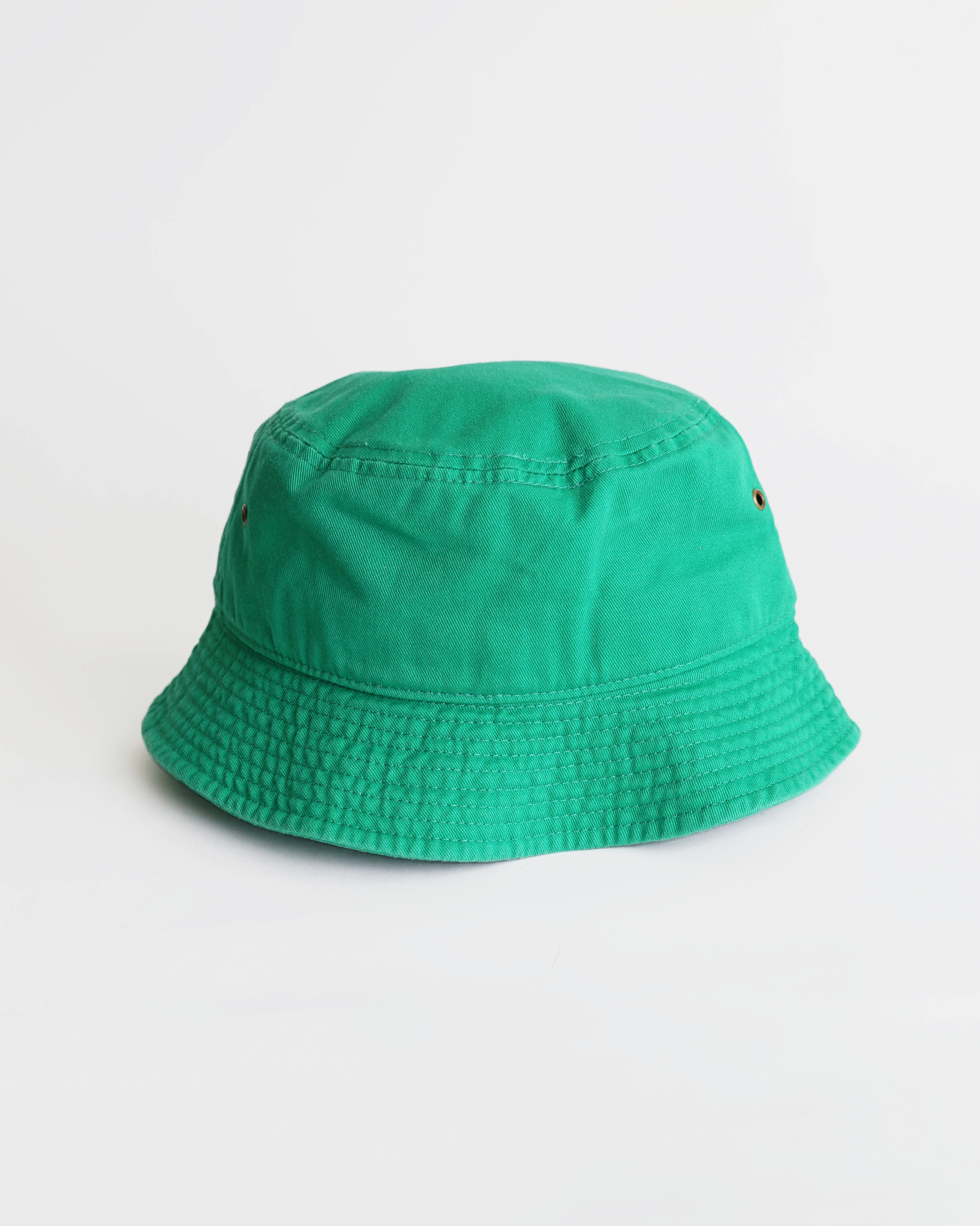 Cotton Bucket Hat Kellygreen