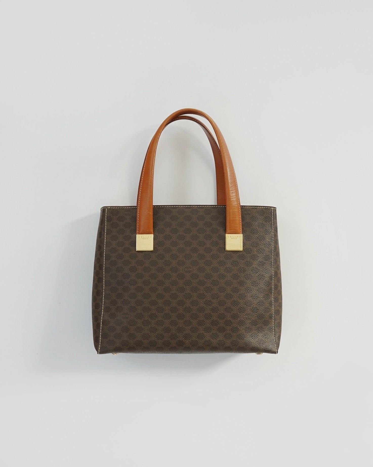 バッグ CELINE Macadam Unisex Travel Handbag 1995 Macadam Travel Bag | Authentic & Vintage | ReSee