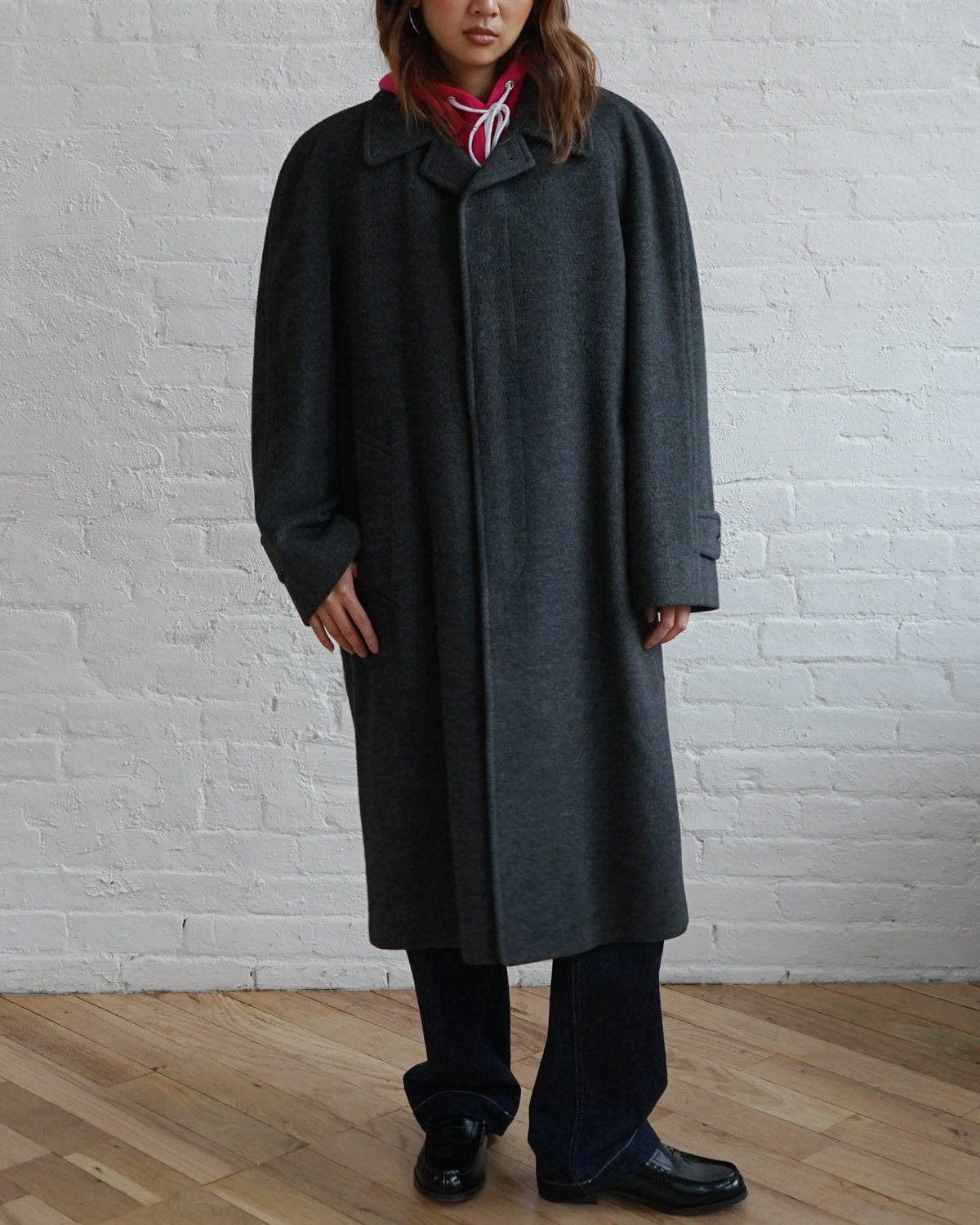 Cashmere Blended Wool Coat