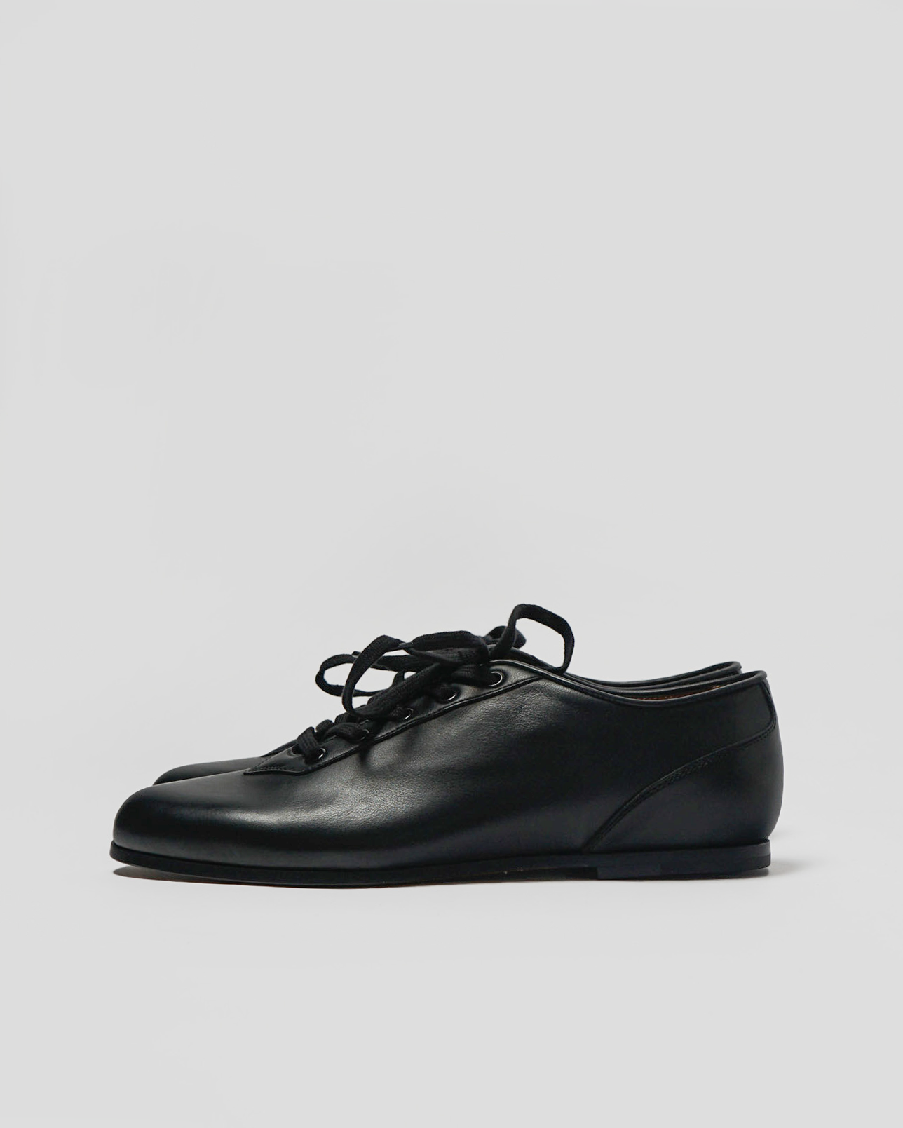 Italian Military Bicycle Shoes 710FDL / Black – Front  display picture 1