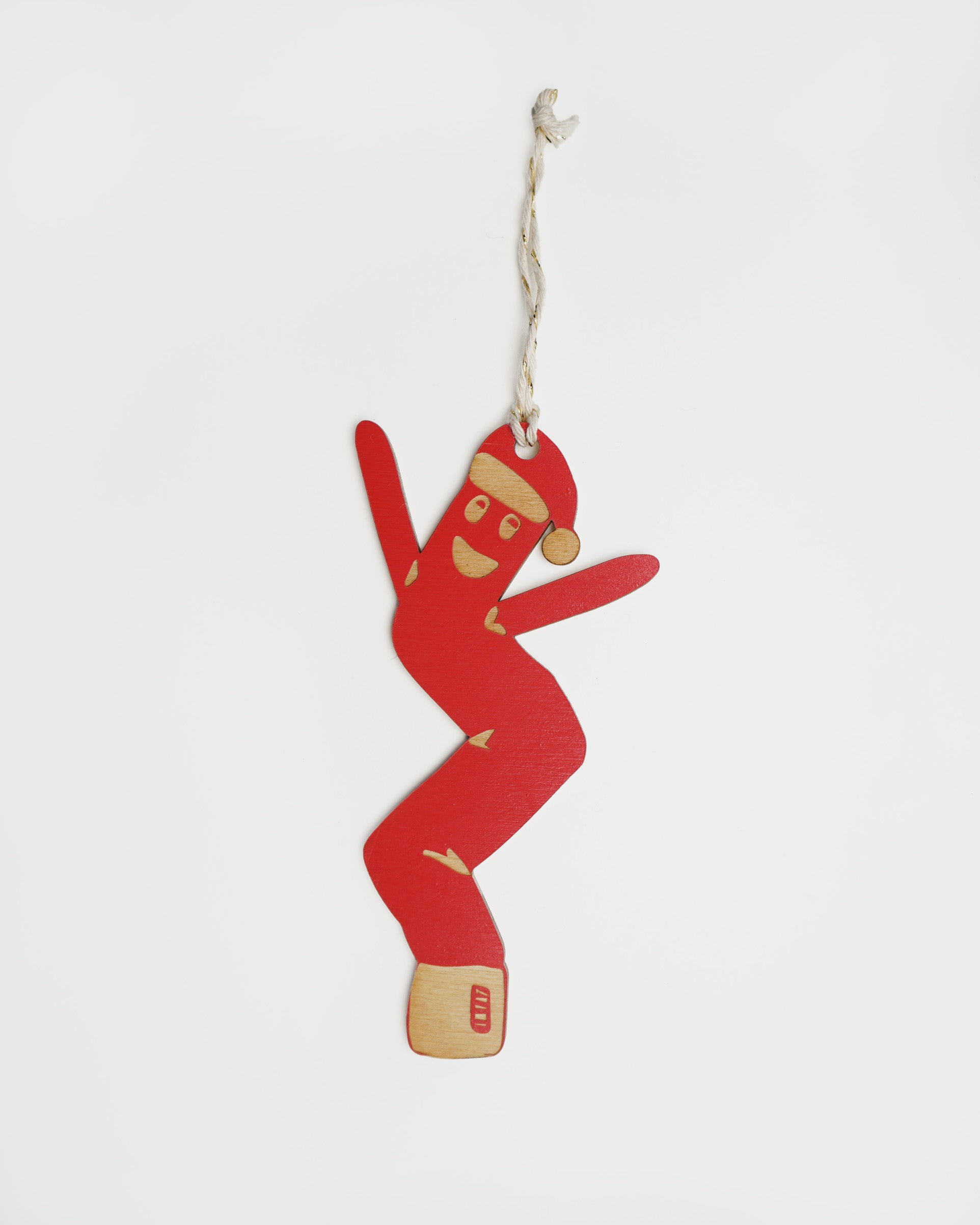 Wooden Air Dance Ornament