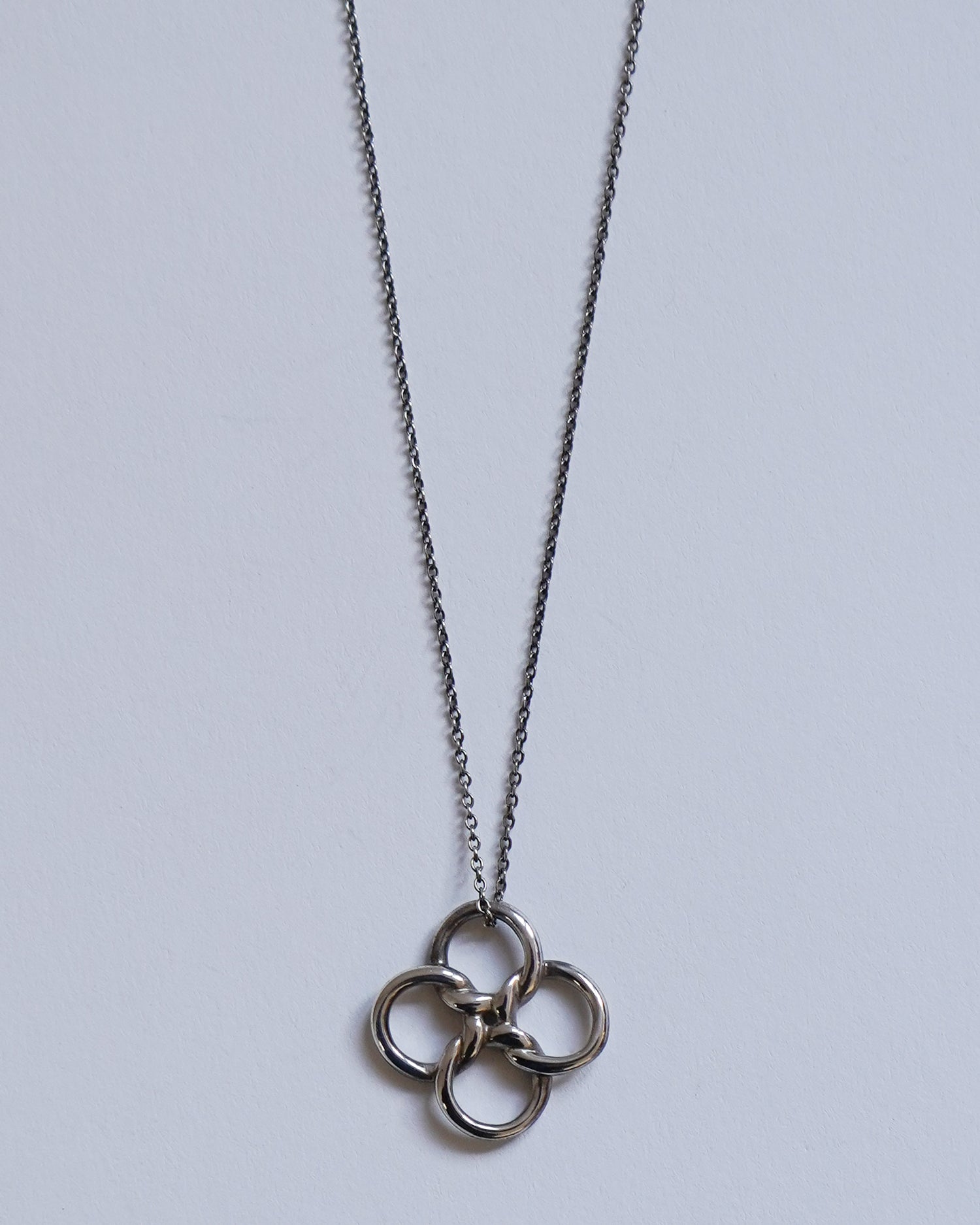 Silver Quadrifoglio Necklace – Front General Store