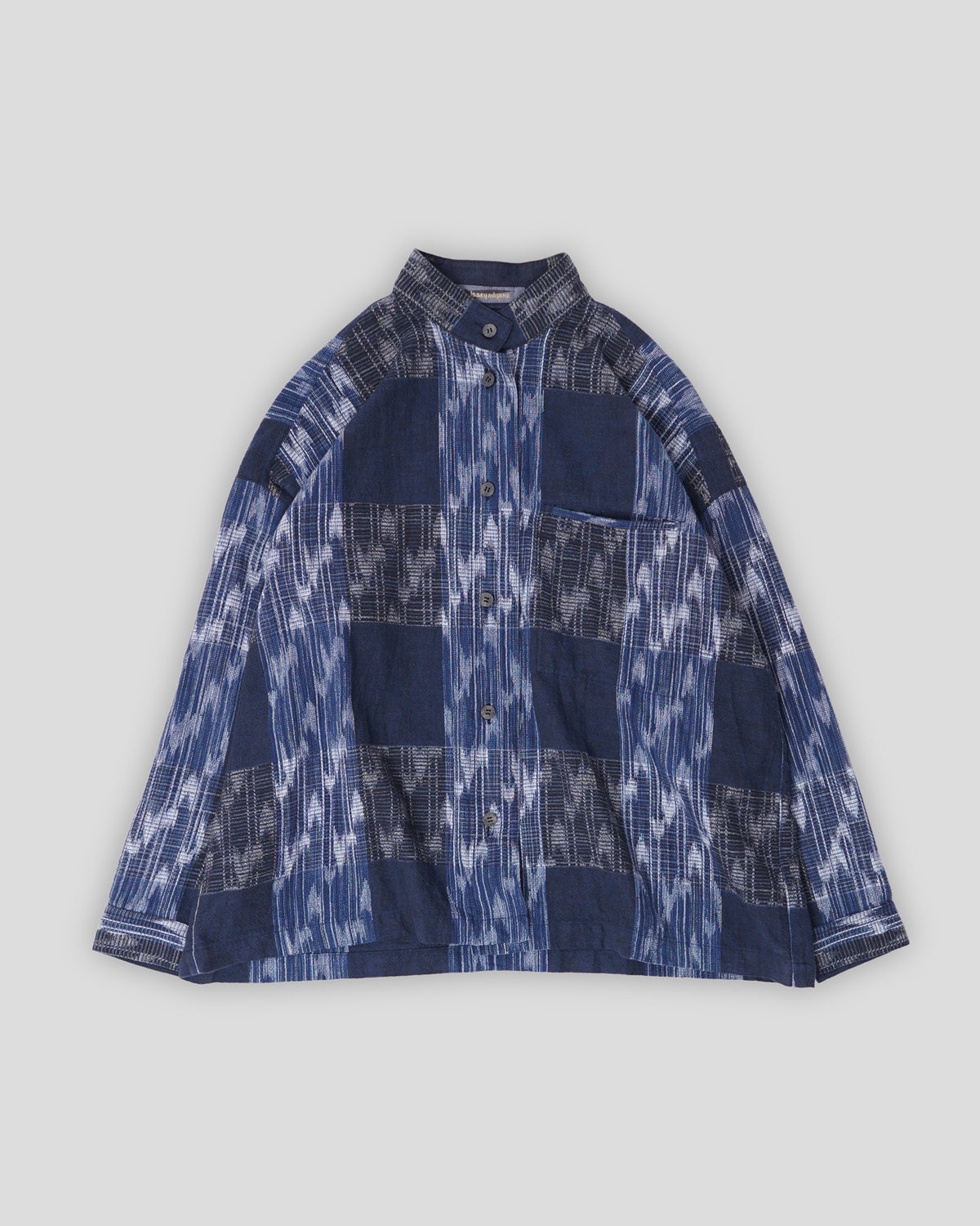 Ikat Check Shirt