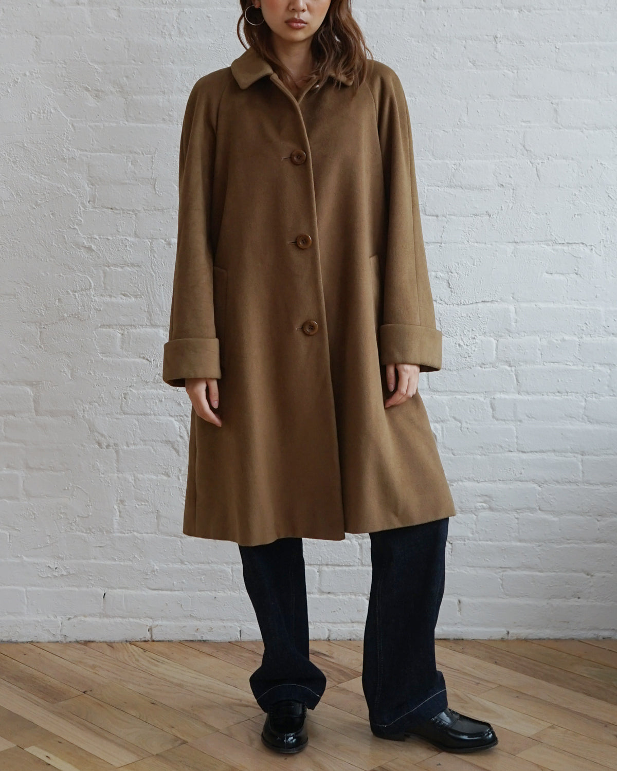 Angora/Wool Coat