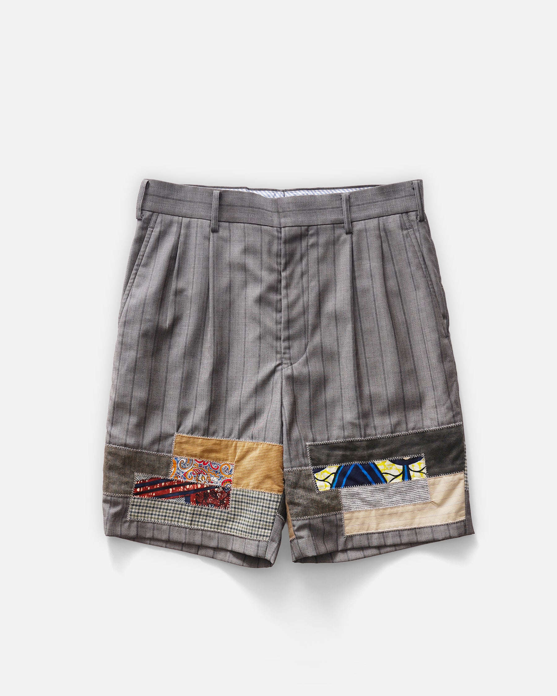 JUNYA WATANABE Comme Des Garcons Patchworked Shorts Made in Japan