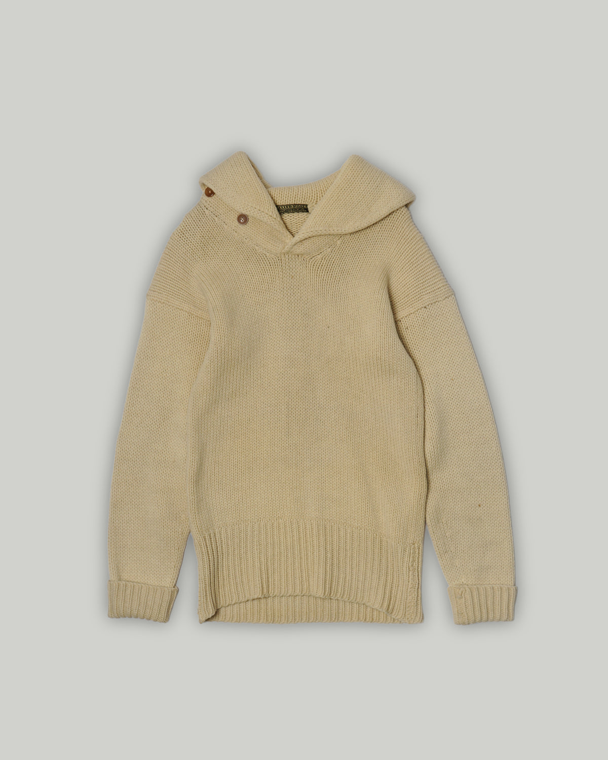1930's Shawl Collar Sweater