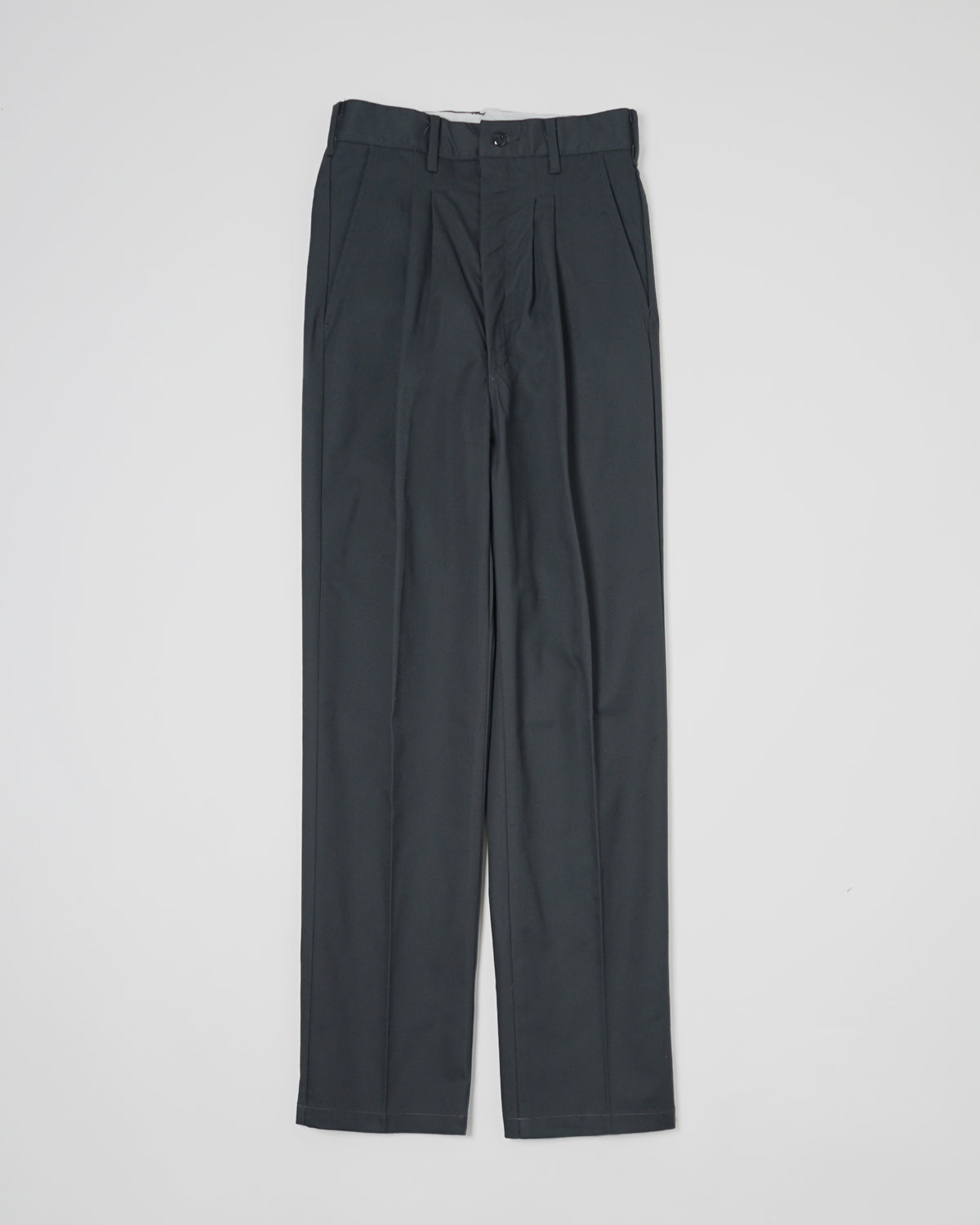 Tucked Work Trousers / Gray