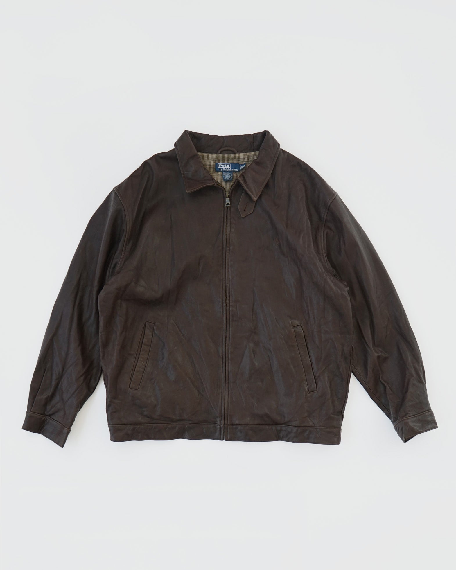 Ralph Lauren - Leather Zip-Up Jacket