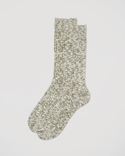 FGS Originals - Slub Rib Socks / Green