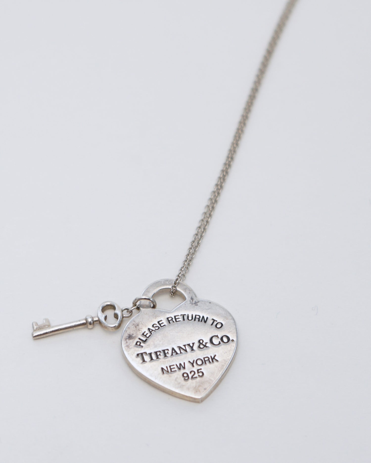 Silver Heart Tag w/ Key Pendant – Front General Store