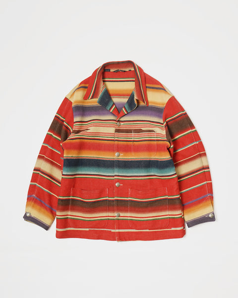 RALPH LAUREN　ラルフローレン　NATIVE RUG JACKET レディース] 90's~ラルフローレン ラグジャケット [Ralph Lauren