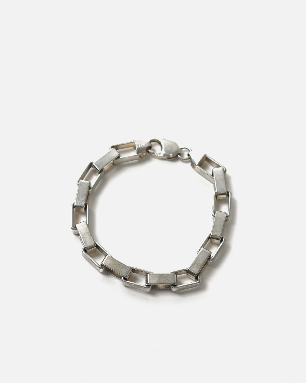 Silver Box Chain Bracelet