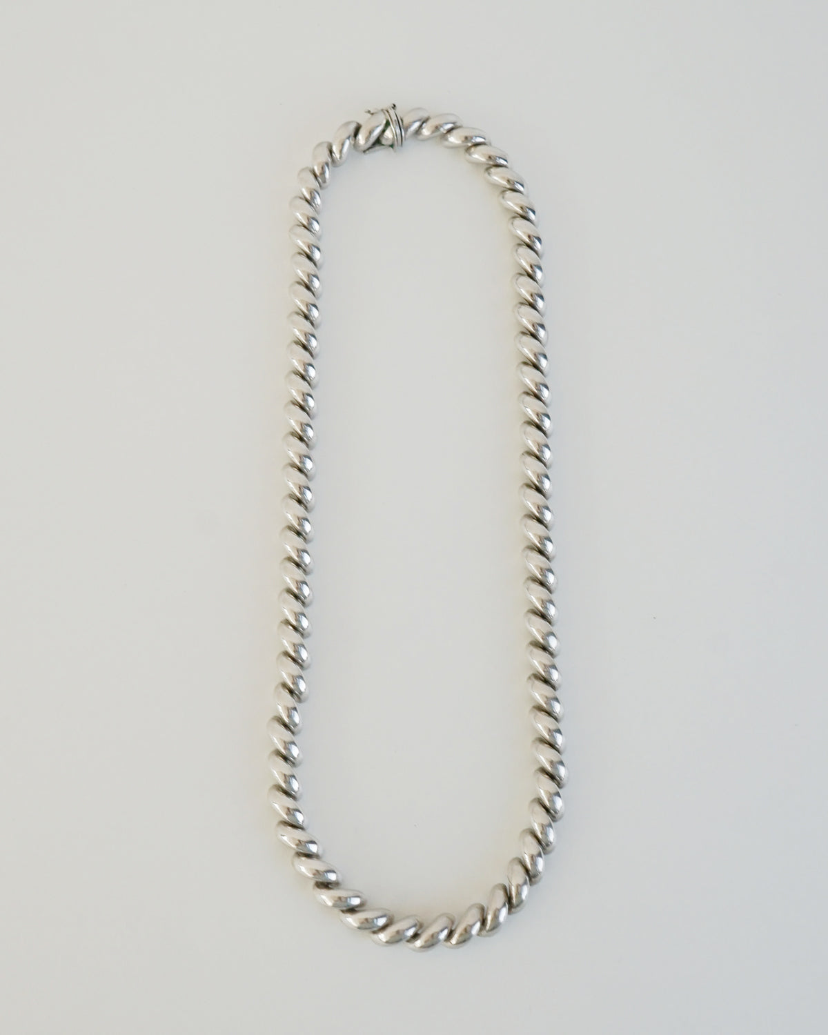 Silver Rope Necklace