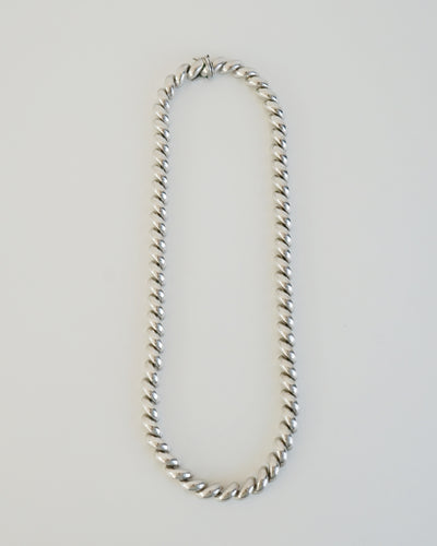 Silver Rope Necklace