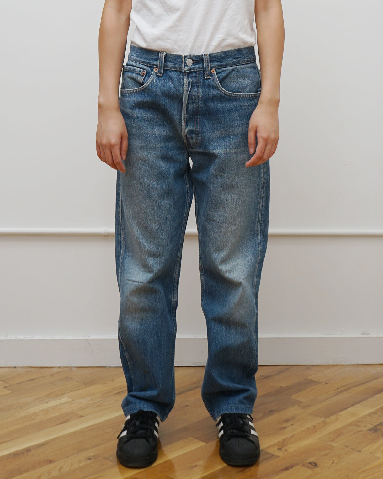 501 Straight Fit Denim Pants / size: 30