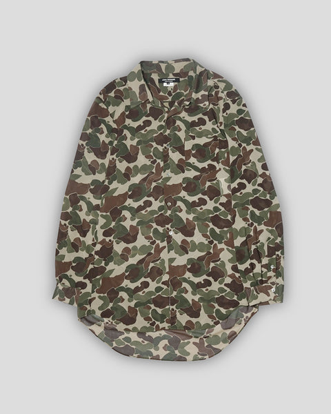 Junya Watanabe Camo Printed Sheer Shirt – Front General Store