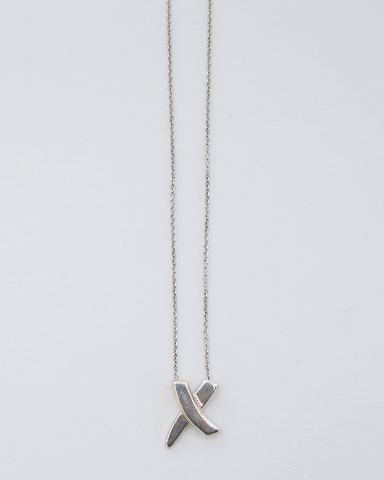 Silver X Pendant – Front General Store
