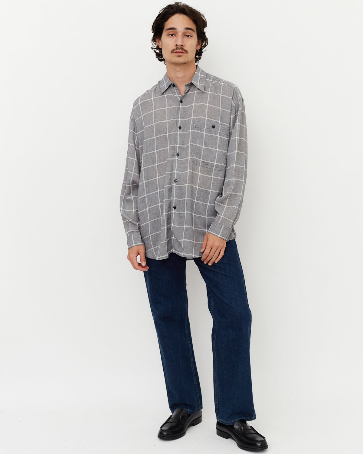 Plaid Sheer Shirt – Front General Store