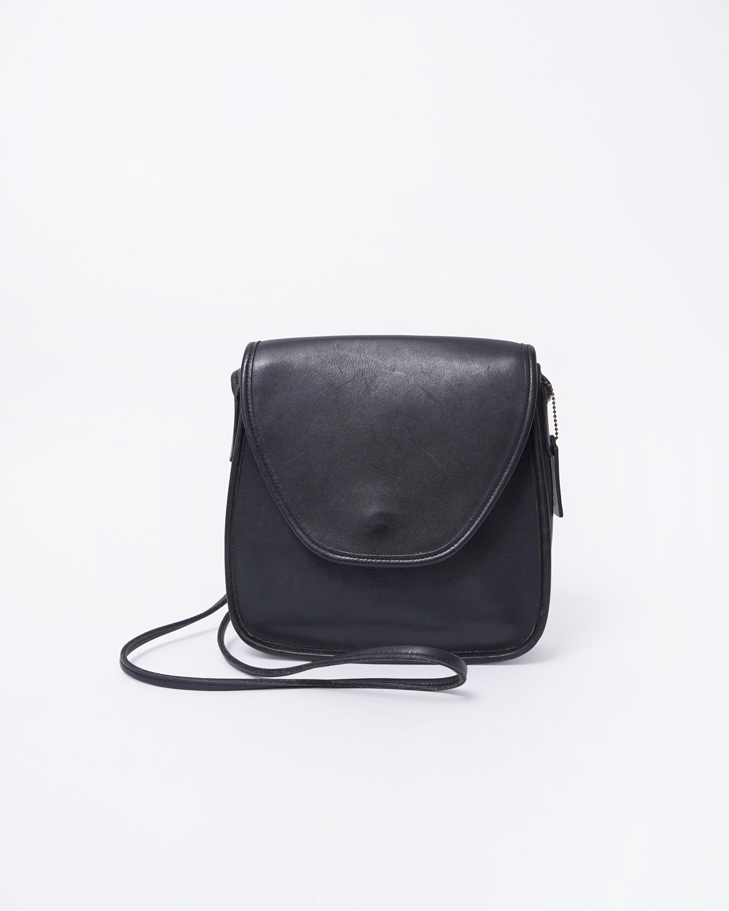 Black Leather Shoulder Bag – Front General Store