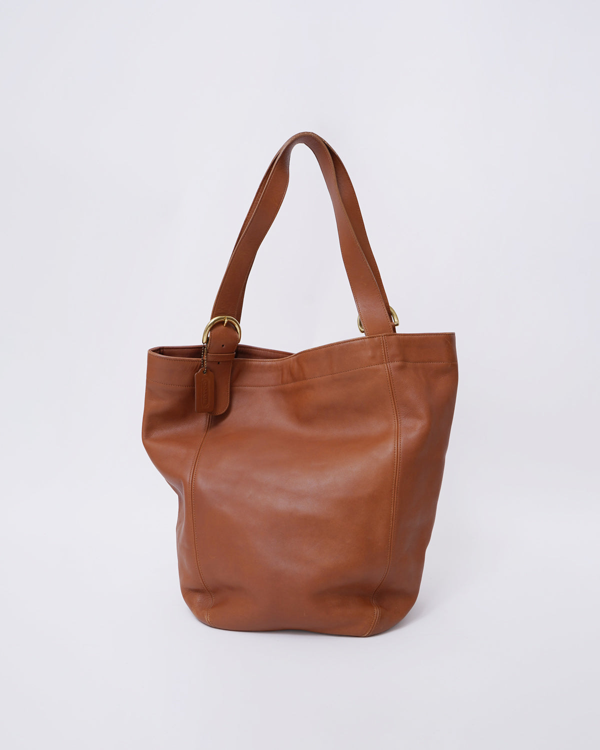 Brown Leather Tote Bag