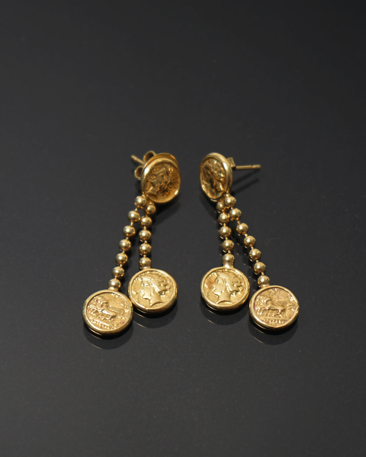 18k Gold Earrings