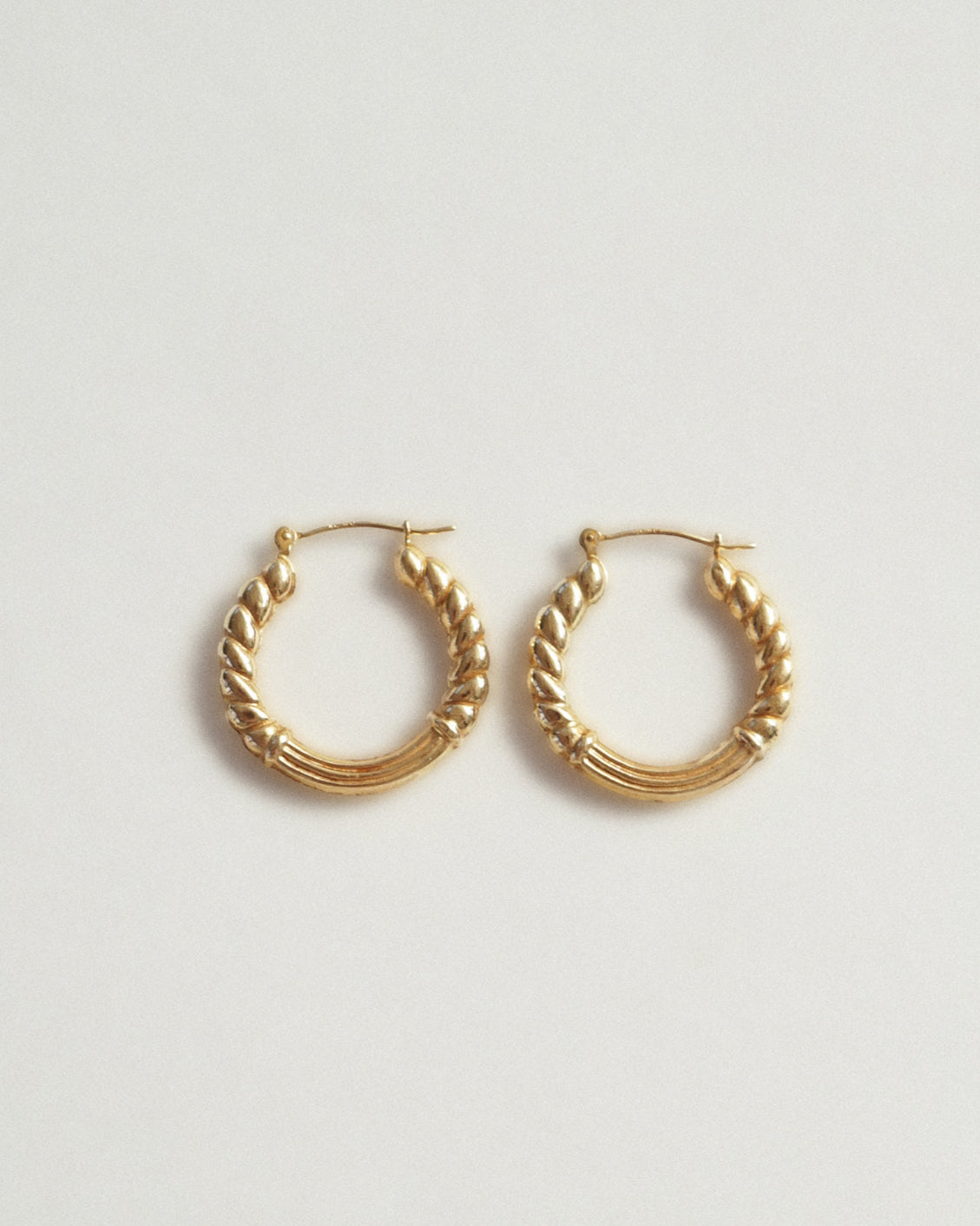 14k Gold Hoop Earrings