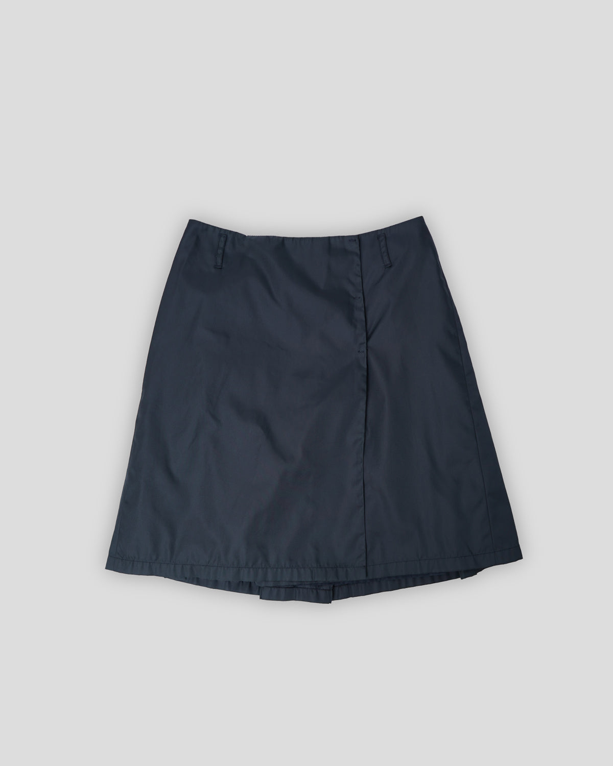 Nylon Wrapped Mini Skirt