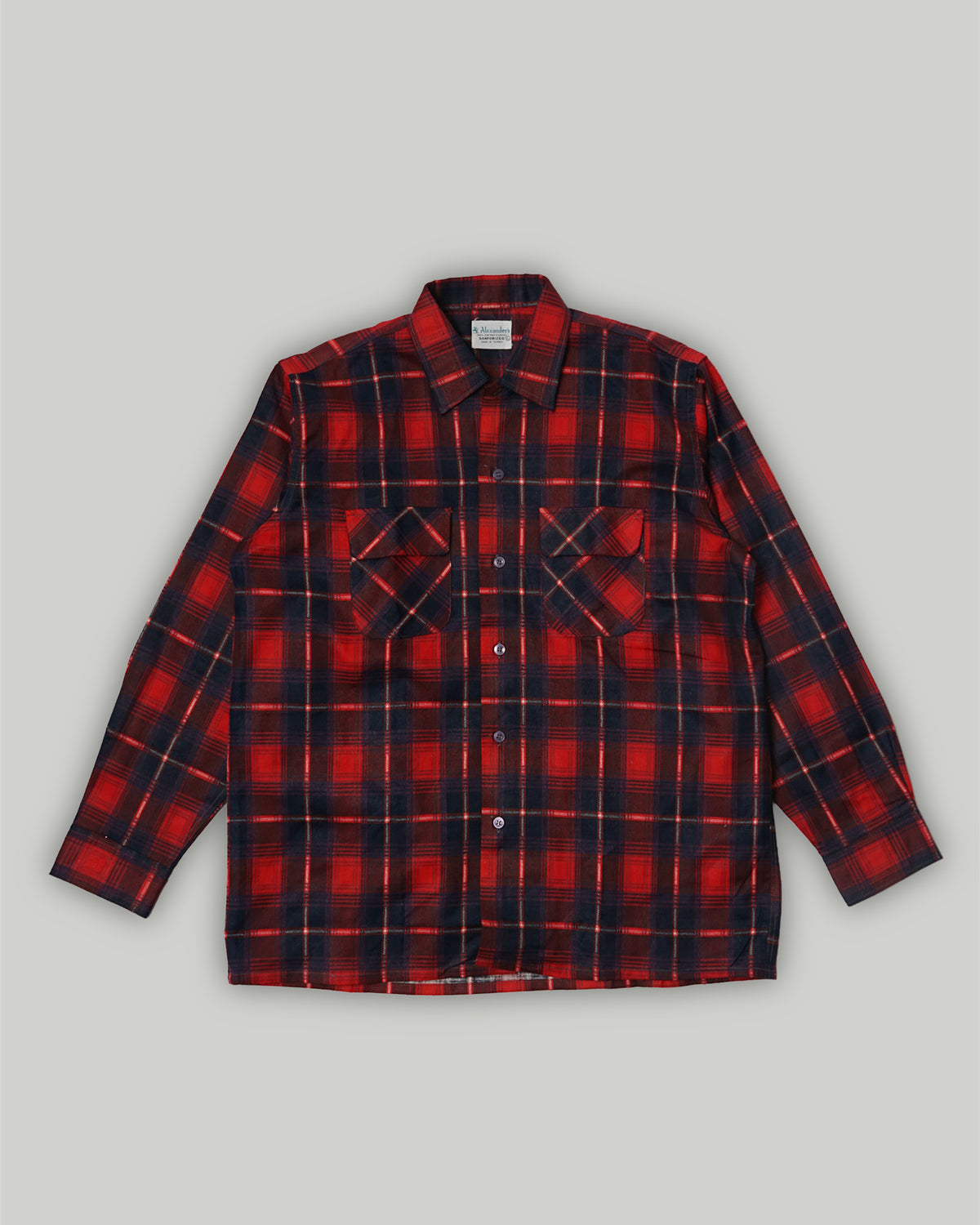 1960's Printed Flannel Shirt