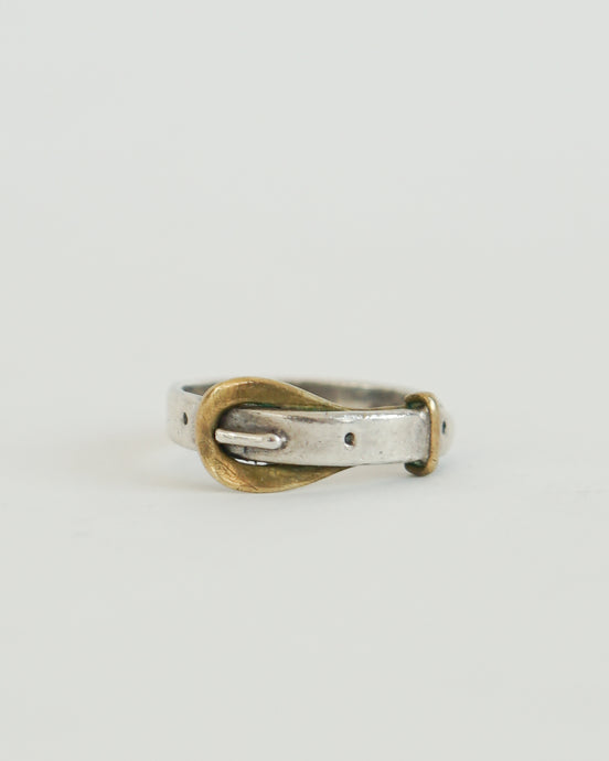 Silver Belt Ring