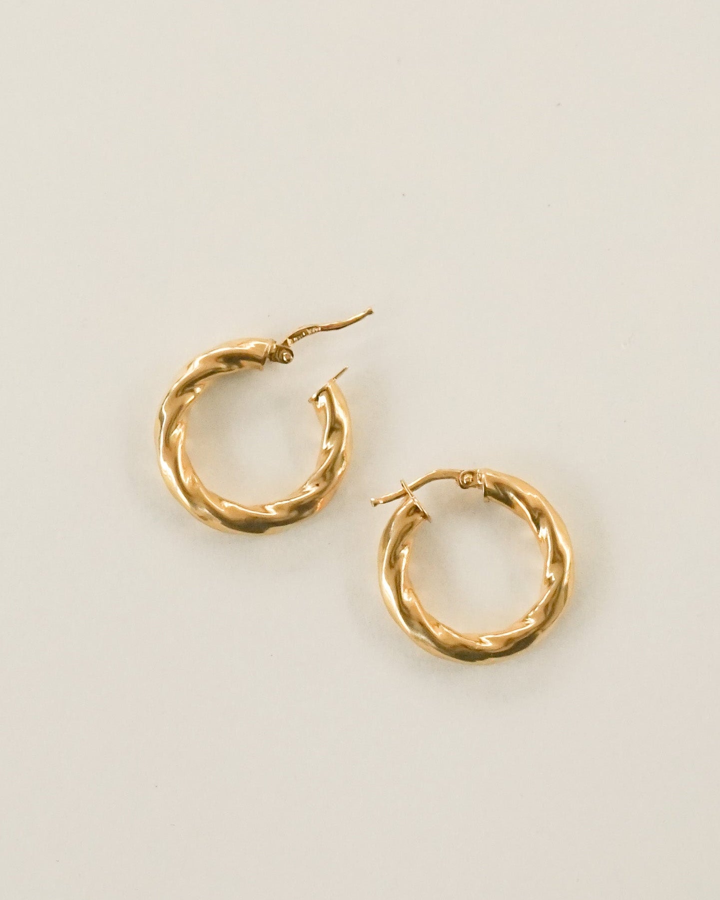 14k Gold Hoop Earrings