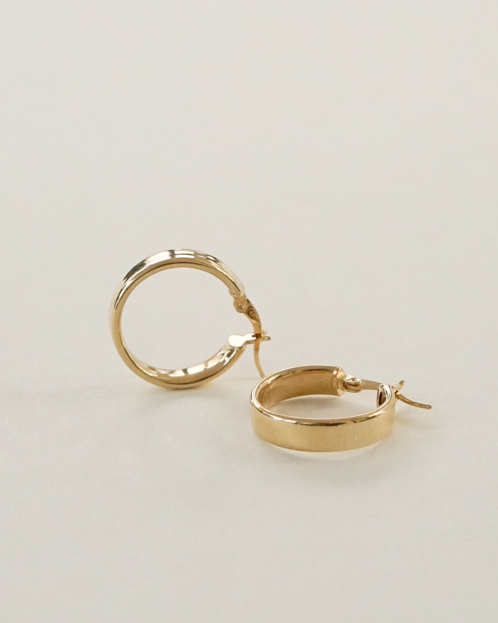 14k Gold Hoop Earrings