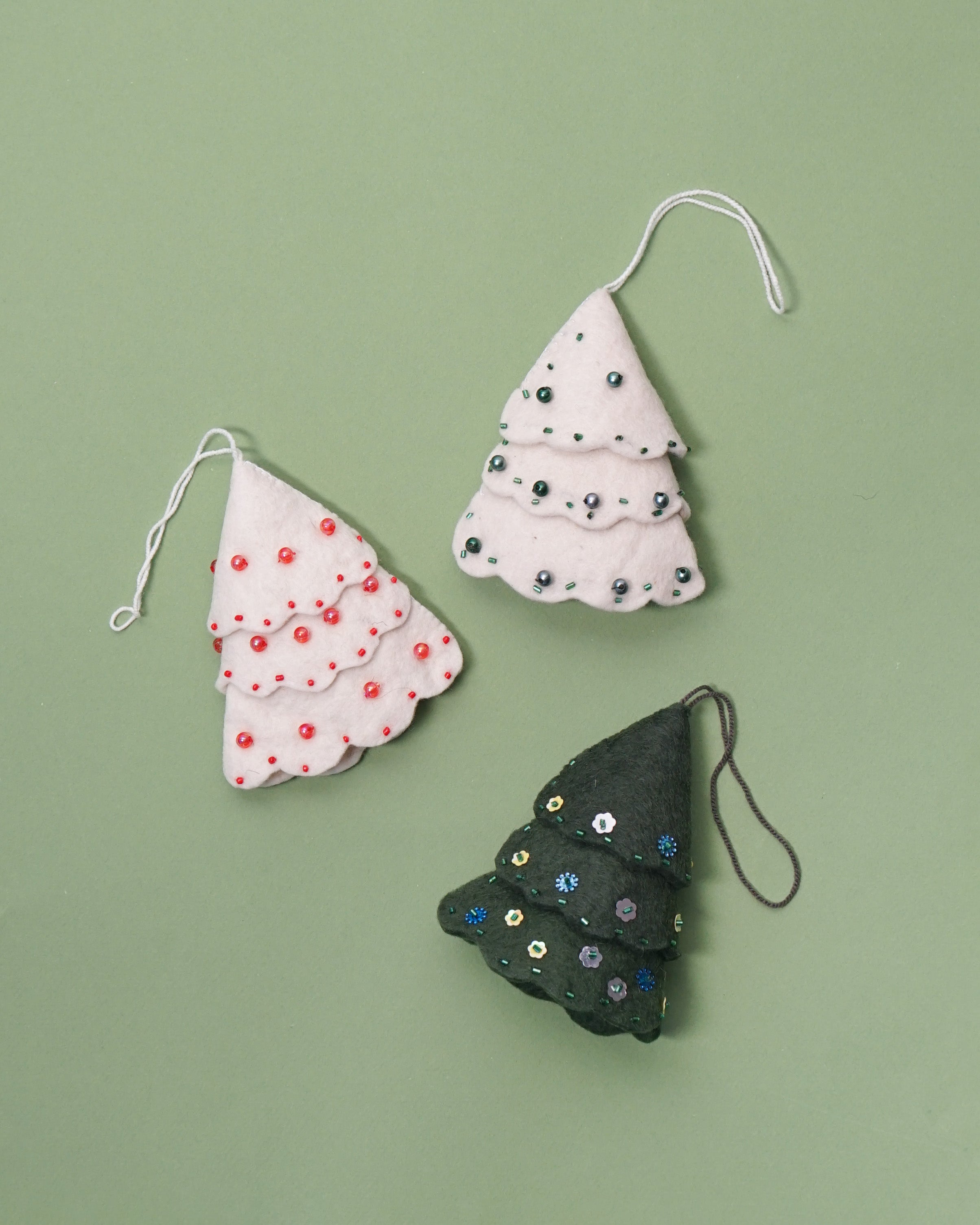 Felt Christmas Tree Ornament