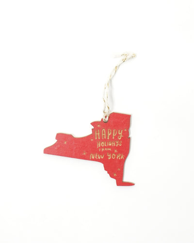 Happy Holidays from New York Ornament